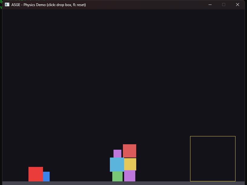 Physics screenshot